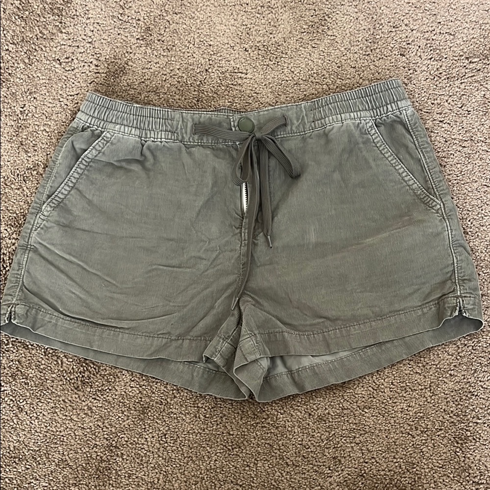 Olive Green Women's Shorts